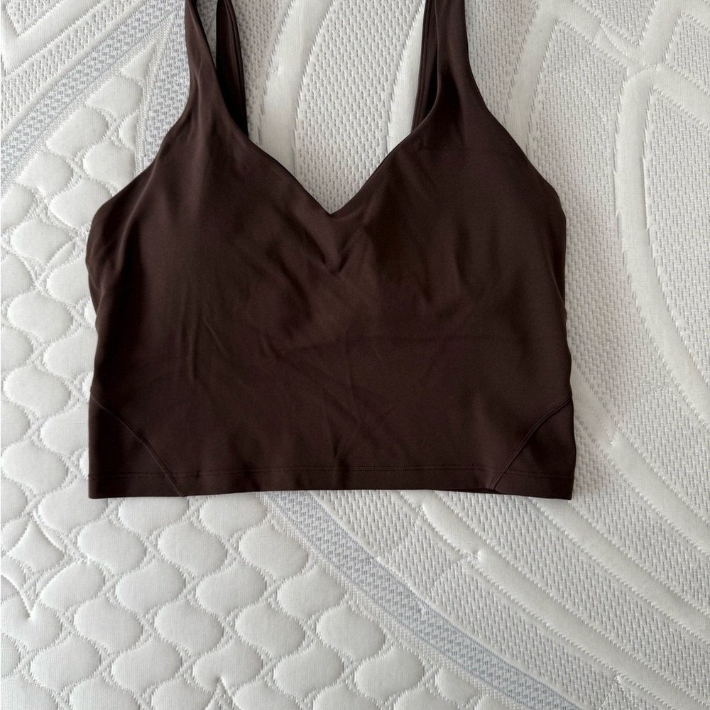 lululemon athletica Brown Tank Top